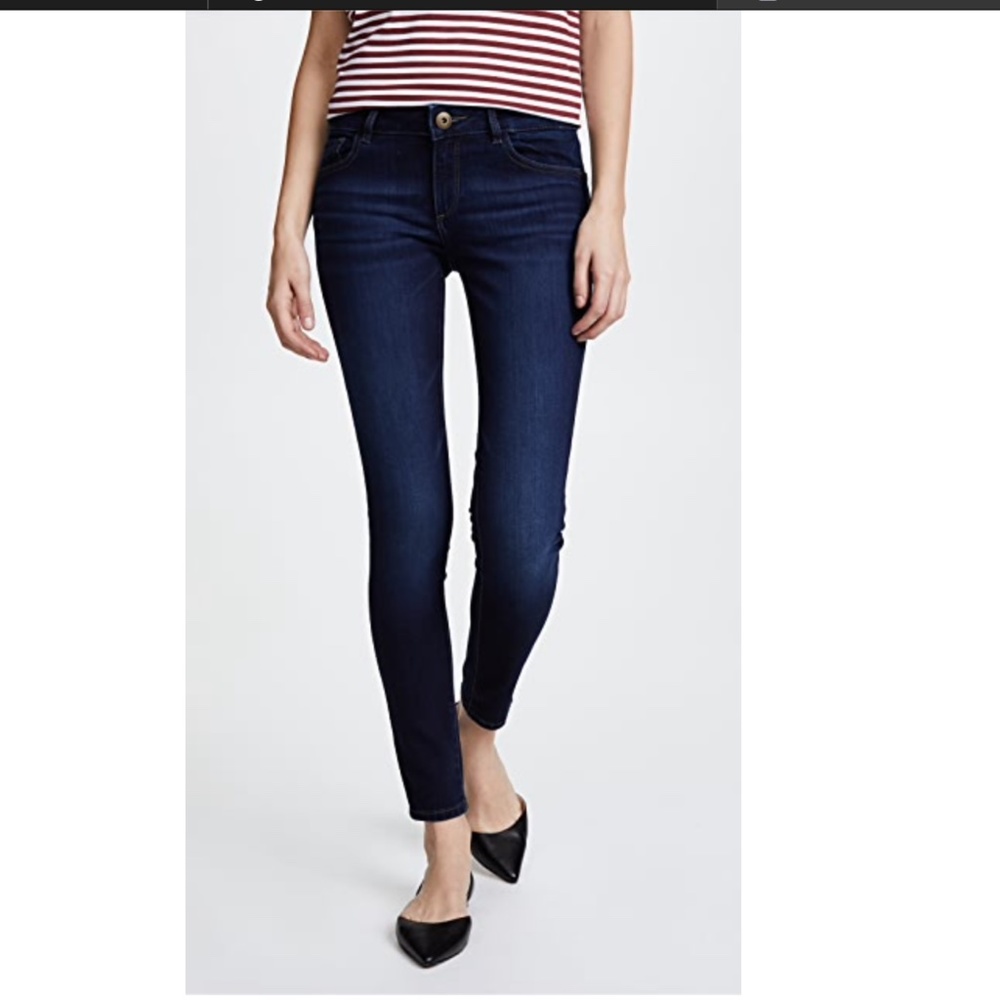 DL1969 Emma Power Leggings Skinny Jeans // Albany